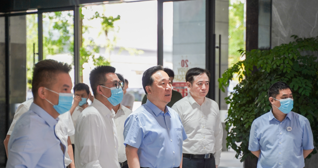 浙江省委副书记、省长王浩 调研谱育科技 高端科学仪器创新基地