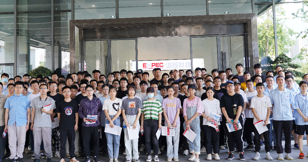 校企联动 | 浙工大学子走进谱育科技参观学习